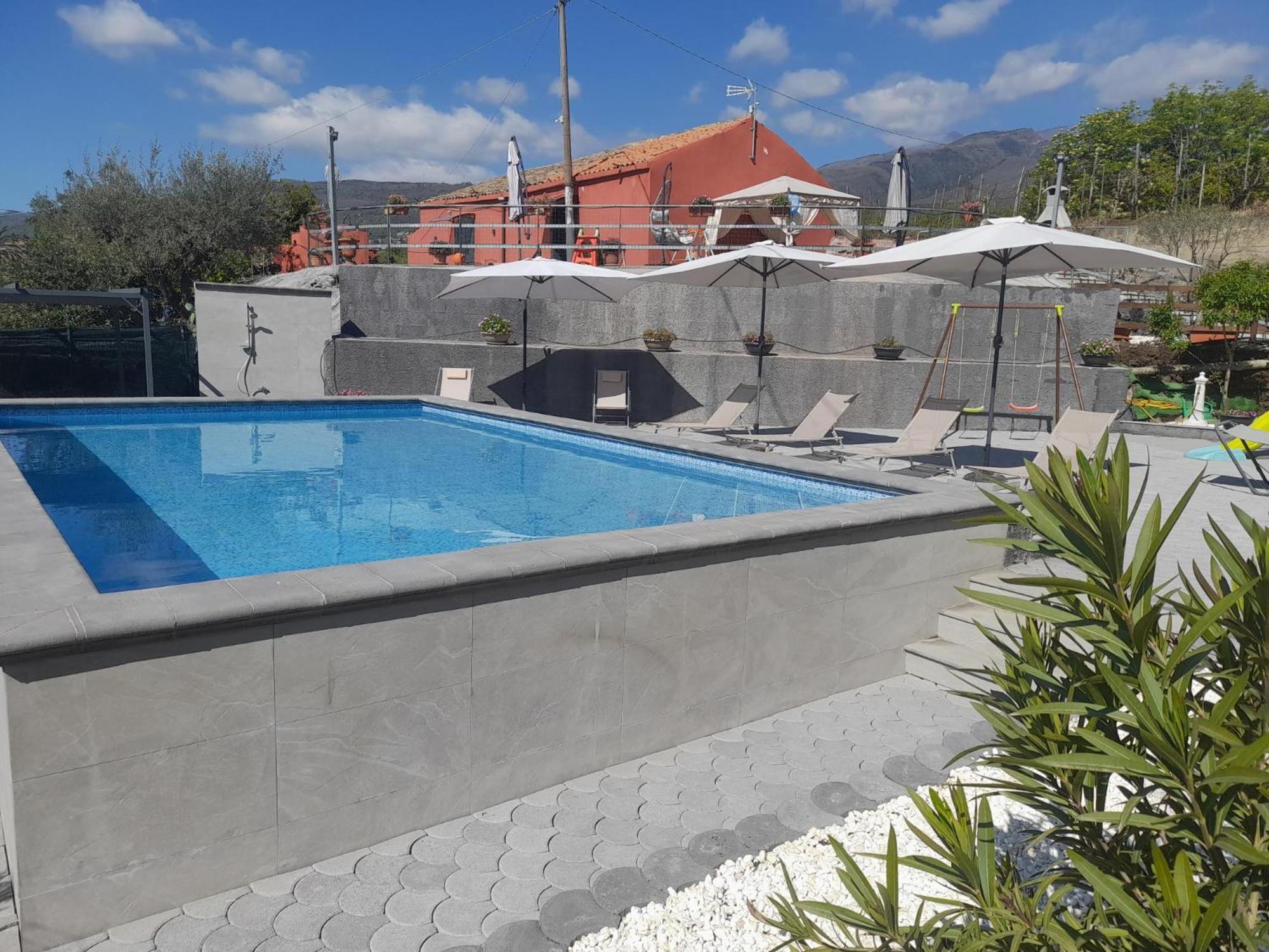Villa Sikelia Etna House Zafferana Etnea Exterior foto